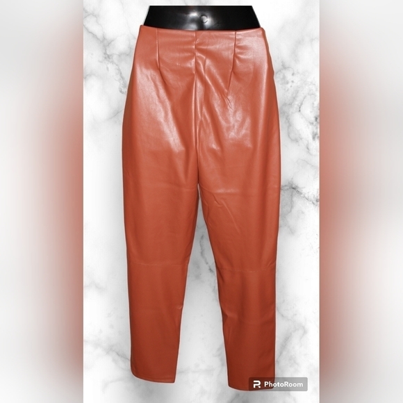 FABLETICS Vegan Leather Leggings - Picture 2 of 5